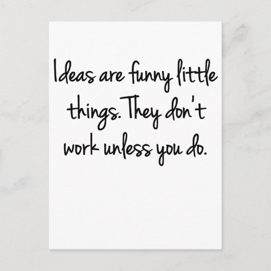 Carte Postale Idées (Devant)