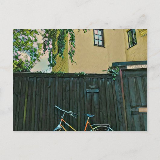 Carte Postale Idées de cadeaux pour cyclistes (Devant)