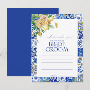 Carte Postale Idées élégantes de rendez-vous floraux au citron e