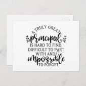 Carte Postale Idées principales du jour de reconnaissance (Devant / Derrière)