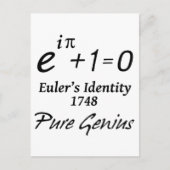 Carte Postale Identité d'Euler (Devant)