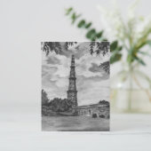 CARTE POSTALE IDIA (Debout devant)