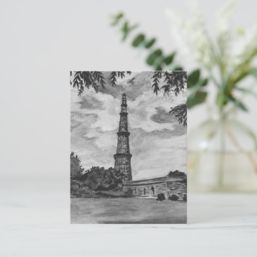 CARTE POSTALE IDIA (Debout devant)