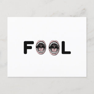 CARTE POSTALE IDIOT