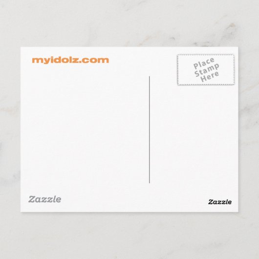 Carte Postale Idolz Cocolats Coco (Dos)