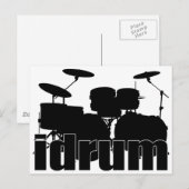 Carte Postale iDrum (Devant / Derrière)