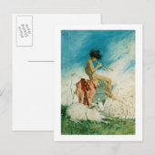 Carte Postale Idylle, 1868 (la semaine sur le papier) (Devant / Derrière)