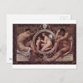 Carte Postale Idylle (Idylls) par Gustav Klimt (Devant / Derrière)