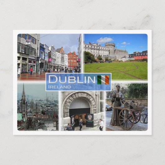 Carte Postale IE Irlande - Dublin - (Devant)