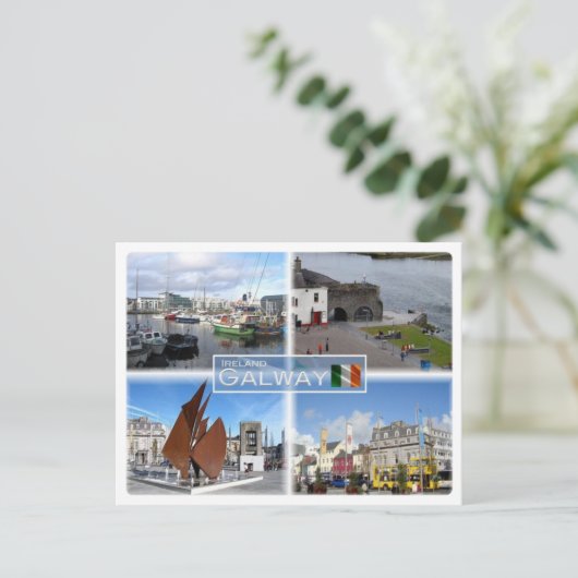 Carte Postale IE Irlande - Galway - (Debout devant)