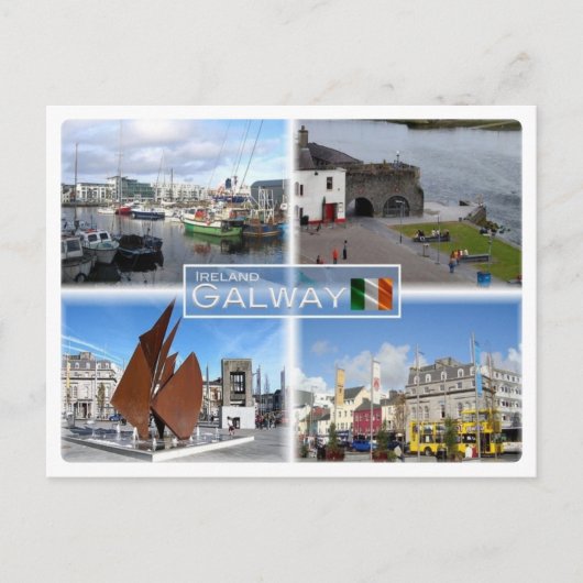 Carte Postale IE Irlande - Galway - (Devant)