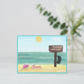 Carte Postale Igel FKK / hedgehog nudist (Debout devant)