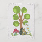 Carte Postale Igel unterm Baum (Devant)