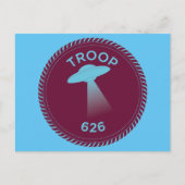 Carte postale IGGPPCamp 2019 Troop Pride (Devant)