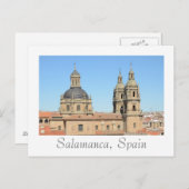Carte Postale Iglesia de la Clerecia, Salamanca (Devant / Derrière)