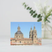 Carte Postale Iglesia de la Clerecia, Salamanca (Debout devant)