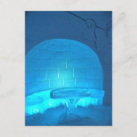 Igloo room at Hotel de Glace, Québec, Canada