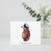 Carte Postale Igname I ce qui j'igname-lumière (Debout devant)