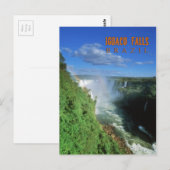 Carte Postale Iguacu tombe Brésil (Devant / Derrière)