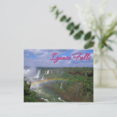 Carte Postale Iguacu tombe, Brésil (Debout devant)