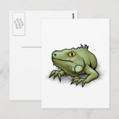 Carte Postale Iguana (Devant / Derrière)