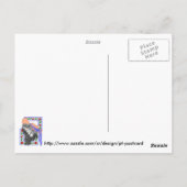 Carte Postale Iguanadonna (Dos)