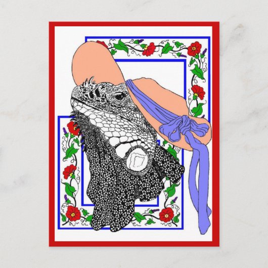 Carte Postale Iguanadonna (Devant)