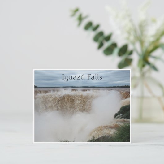 Carte Postale iguazu (Debout devant)