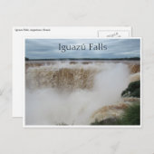 Carte Postale iguazu (Devant / Derrière)
