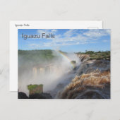 Carte postale Iguazu Falls (Devant / Derrière)