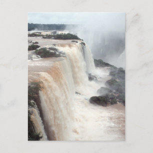 Carte Postale iguazu tombe au Brésil