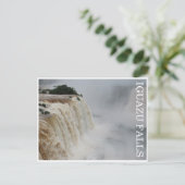 Carte Postale iguazu tombe gris (Debout devant)
