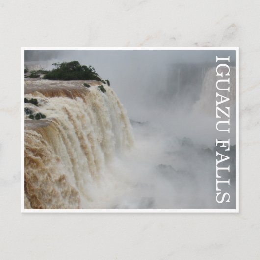 Carte Postale iguazu tombe gris (Devant)