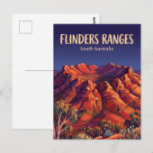 Carte Postale Ikara-Flinders Ranges Australie (Devant / Derrière)