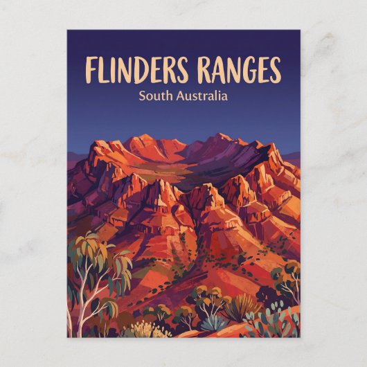 Carte Postale Ikara-Flinders Ranges Australie (Devant)