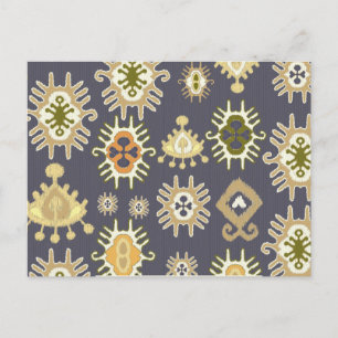 Carte Postale ikat