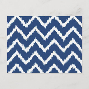 Carte Postale Ikat Chevron