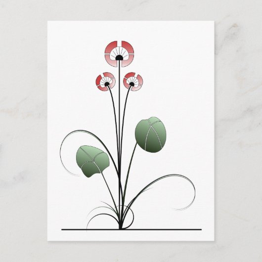 Carte postale Ikebana (Devant)