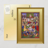 Carte Postale Ikon orthodoxe (Devant / Derrière)