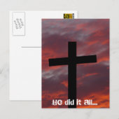 Carte Postale Il a tout fait... (Devant / Derrière)