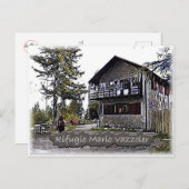 Carte Postale Il - cabane alpine Mario Vazzoler - Dolomiti - (Devant / Derrière)