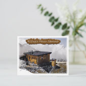 Carte Postale Il - cabane alpine Passo Santner - Dolomiti - (Debout devant)