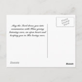 Carte Postale Il change les temps et les saisons, Daniel 2:21 Bi (Dos)