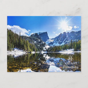 Carte Postale Il déplacera des montagnes Photo Citation Inspiran