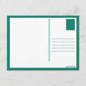 Carte Postale il doit s'agir de la porte rétro place (Dos)