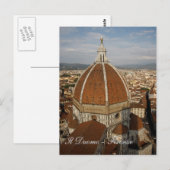 Carte Postale Il Duomo - Firenze (Devant / Derrière)