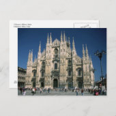Carte postale "Il Duomo, Milano" (Devant / Derrière)