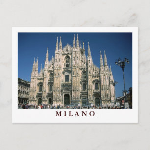 Carte postale "Il Duomo, Milano"