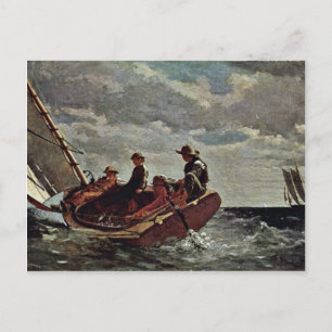 Carte Postale Il Est Actualisé Par Homer Winslow (Meilleure Qual