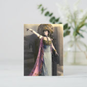 Carte Postale Il Est Allé De Cette Manière (Debout devant)